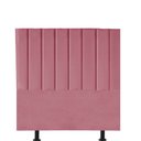 Ver imagem 1 de Cabeceira Estofada Carla 90cm Solteiro Para Cama Box Quarto Suede Rosa Bebê - Gat Magazine