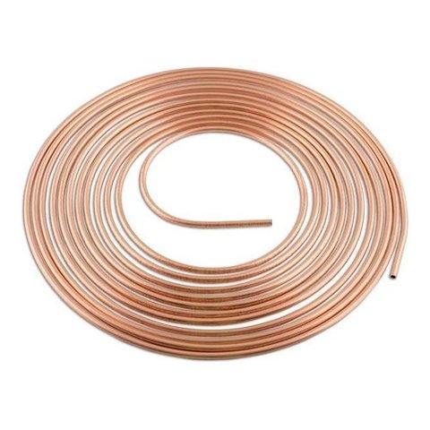 Tubo de Cobre Flexível de 1/4 (panqueca 15 Metrôs)