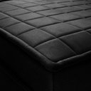 Ver mais imagens de Sofá Retrátil Reclinável 2 Lugares com Molas 1,80m Quantum Suede Velut Preto - King House