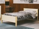 Ver imagem 2 de Cama Babá Solteiro Simba Areia Fosco com Natural - Reller