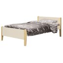 Ver imagem 1 de Cama Babá Solteiro Simba Areia Fosco com Natural - Reller