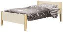 Ver imagem 1 de Cama Babá Solteiro Simba Areia Fosco com Natural - Reller