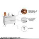 Ver imagem 3 de Balcão de Cozinha Wollo Mdp/bp Branco G96 - Gran Belo