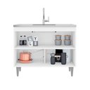 Ver imagem 5 de Balcão de Cozinha Wollo Mdp/bp Branco G96 - Gran Belo