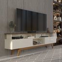 Ver imagem 4 de Rack para Tv até 70 Polegadas 2 Gavetas Grécia 180cm