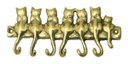 Ver imagem 2 de Porta Chaves Gatinhos Em Bronze Cabide Decoração Presentes Casa Organização Claviculario