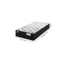 Ver imagem 2 de Cama Box Preto + Colchão Solteiro Smart Classic Preto (88x188x64) - Molas Ensacadas - Plumatex