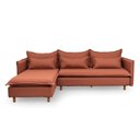 Ver imagem 3 de Sofá Modular 3 Lugares com Chaise e Pé Madeira Sôma CabeCasa MadeiraOriginals