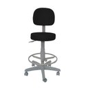 Ver imagem 2 de Mocho de Estetica Alice BC - Preto