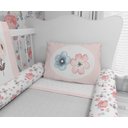 Ver imagem 3 de Kit Berço Enxoval de Bebê Floral Jardim Pássaros