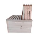 Ver imagem 2 de Ninho completo de EUCALIPTO padrão Langstrooth com quadros MADERVALIA Ninho com quadros Langstrooth