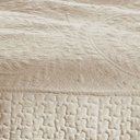 Ver imagem 2 de Kit Colcha Queen Algodão Bordado 3 Peças Bouti Versailles Jolitex