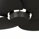 Ver imagem 2 de Ventilador de Teto Natuvent Dahlia No Light 4 Pás Madeira Preto 127v
