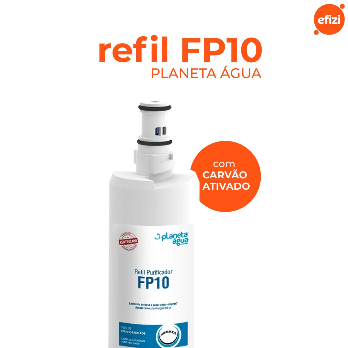 Refil Filtro Fp10 para Purificador Consul Planeta Água - 2