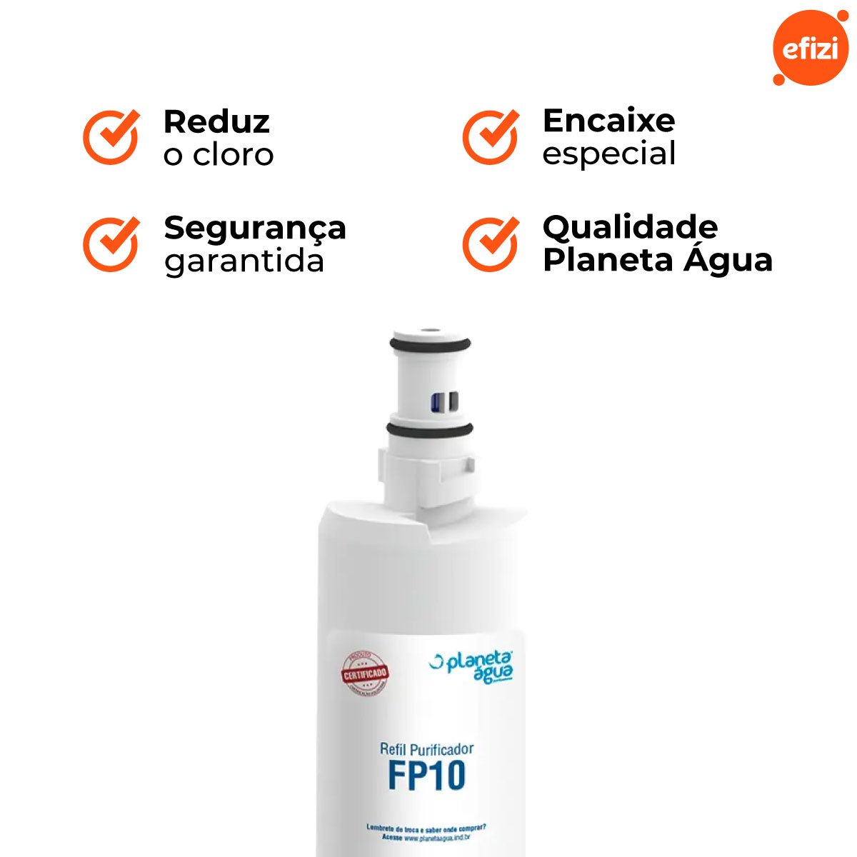 Refil Filtro Fp10 para Purificador Consul Planeta Água - 5
