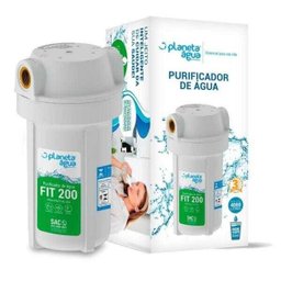 Purificador de Água Planeta Água Fit 200 7" Pou Certificado Inmetro e Fácil Instalação - 2
