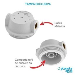 Purificador de Água Planeta Água Fit 200 7" Pou Certificado Inmetro e Fácil Instalação - 5