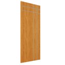 Ver imagem 1 de Porta de Madeira Frisada U.v 210cm X 80cm - R40t:cerejeira