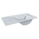 Ver imagem 1 de Cuba Pia Lavatório Copacabana 60 Cm para Banheiro Branco