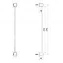 Ver imagem 3 de Toalheiro Linear 555 Block Meber Metais