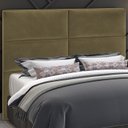 Ver imagem 2 de Cabeceira Casal 140 cm Barcel Veludo SL 945 Peer
