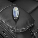 Ver imagem 4 de Poltrona do Papai Importada Reclinável Elétrica e Massagem com Entrada Usb Corino Premium Preto