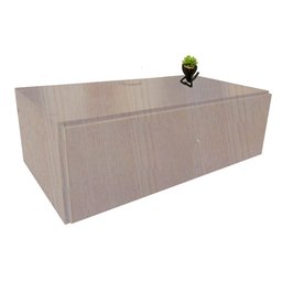 Nicho Retangular Com Porta Madeirado Em Mdf - 2