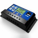 Ver imagem 1 de Controlador de Carga 30a 12v/24v Regulador Sistema Solar Lp