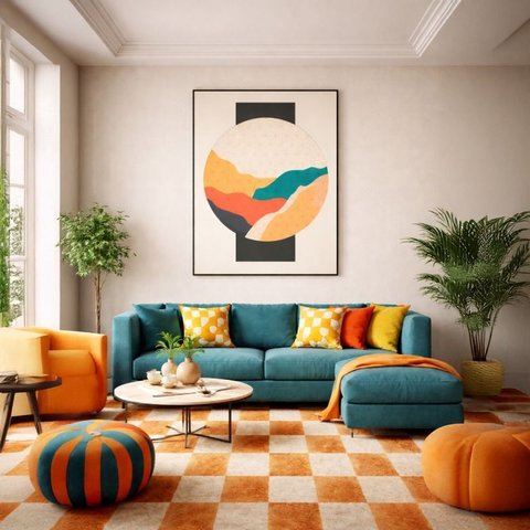 Quadro Canvas Minimalista Japonês 60x40cm Mold Preta