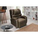 Ver imagem 2 de Poltrona Reclinável Imperial Podologia Soroterapia Motorizada e Giro Balanço Suede Marrom 379