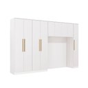 Ver imagem 2 de Quarto Modulado Kappesberg Adapt Branco 5 Peças 349cm