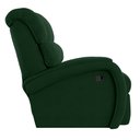Ver imagem 6 de Poltrona do Papai Reclinável Napoli Manual Gatilho Veludo Verde Fh1 - D'Rossi