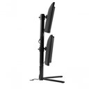 Ver imagem 3 de Suporte de Mesa para Monitor até 32 Duplo Vertical com Regulagem de Altura e Inclinação Octoo