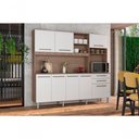 Ver imagem 2 de Armário Cozinha Completa Multiuso Ibiza Madine 8 Portas Branco