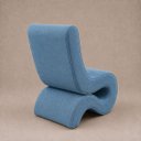 Ver imagem 5 de Poltrona Decorativa Marina Linho Design Curvo Elegante Moderna