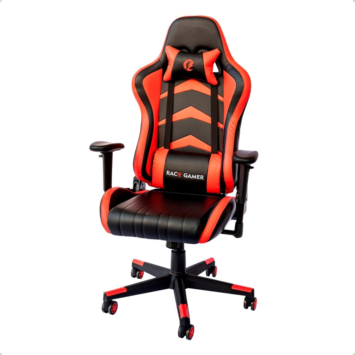 Cadeira Gamer Regulável Ergonômica Confortável Premium - Vermelho