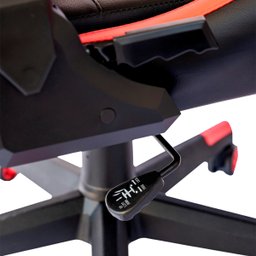 Cadeira Gamer Regulável Ergonômica Confortável Premium - Vermelho - 7