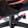 Cadeira Gamer Regulável Ergonômica Confortável Premium - Vermelho - 7