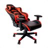 Cadeira Gamer Regulável Ergonômica Confortável Premium - Vermelho - 3