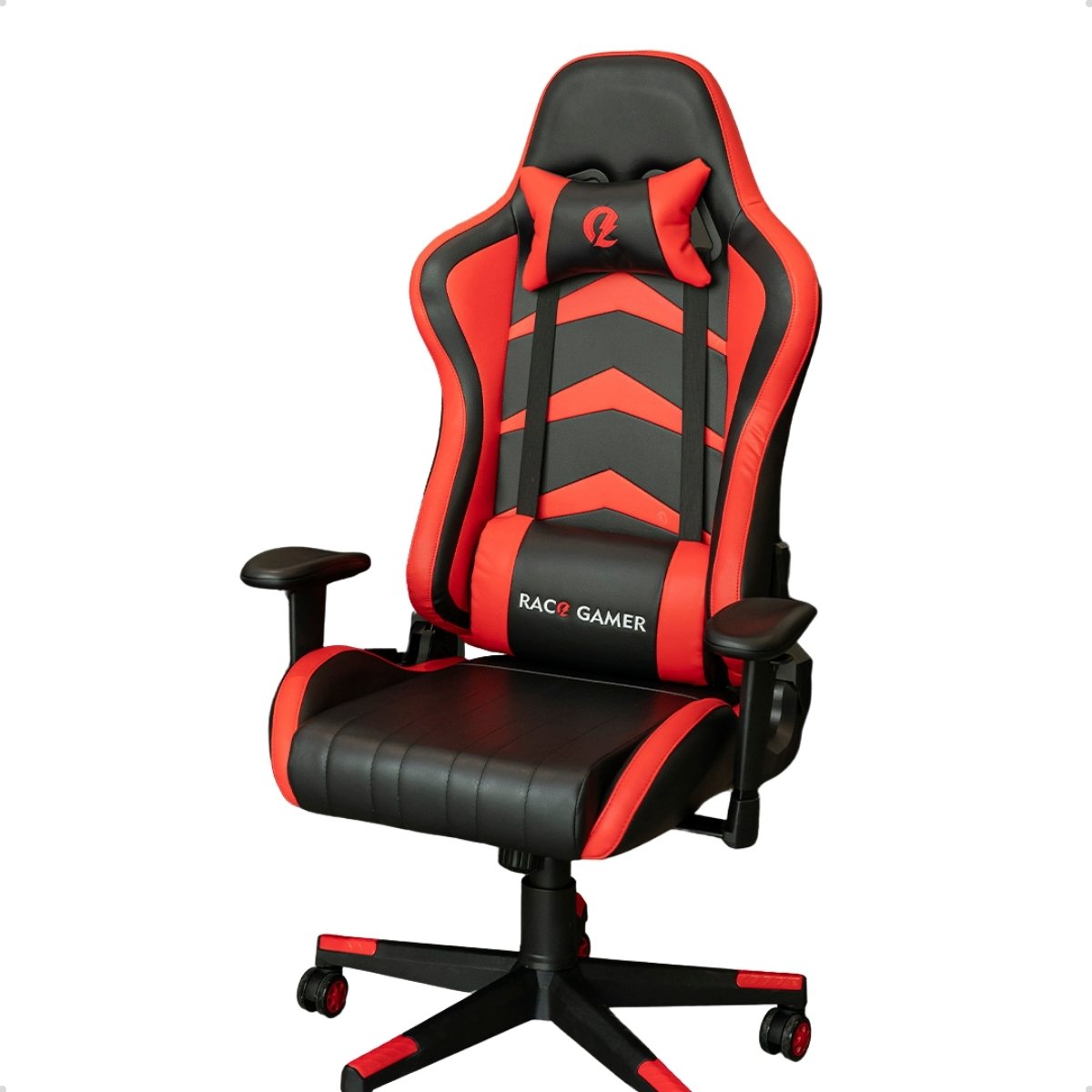 Cadeira Gamer Regulável Ergonômica Confortável Premium - Vermelho - 2