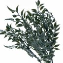 Ver imagem 2 de Kit com 10 Buquês de Mini Folhas Verde Escuro
