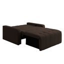 Ver imagem 4 de Sofá Cama para Sala de Estar Amora New Suede - Marrom