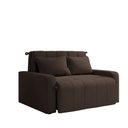 Ver imagem 3 de Sofá Cama para Sala de Estar Amora New Suede - Marrom