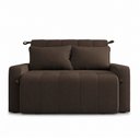 Ver imagem 2 de Sofá Cama para Sala de Estar Amora New Suede - Marrom