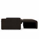 Ver imagem 5 de Sofá Cama para Sala de Estar Amora New Suede - Marrom