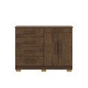 Ver imagem 4 de Cômoda Sapateira Sirius Imbuia Vila Rica