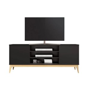 Rack para Tv até 60 Polegadas Titan Preto - Edn Móveis