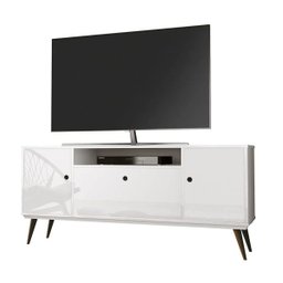 Rack para TV até 60 Polegadas Lexus Branco - Edn Móveis - 1