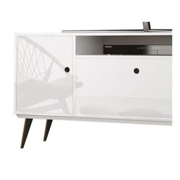 Rack para TV até 60 Polegadas Lexus Branco - Edn Móveis - 3