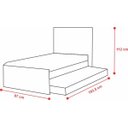 Ver imagem 2 de Cama Solteiro com Auxiliar Arca de Noé-2